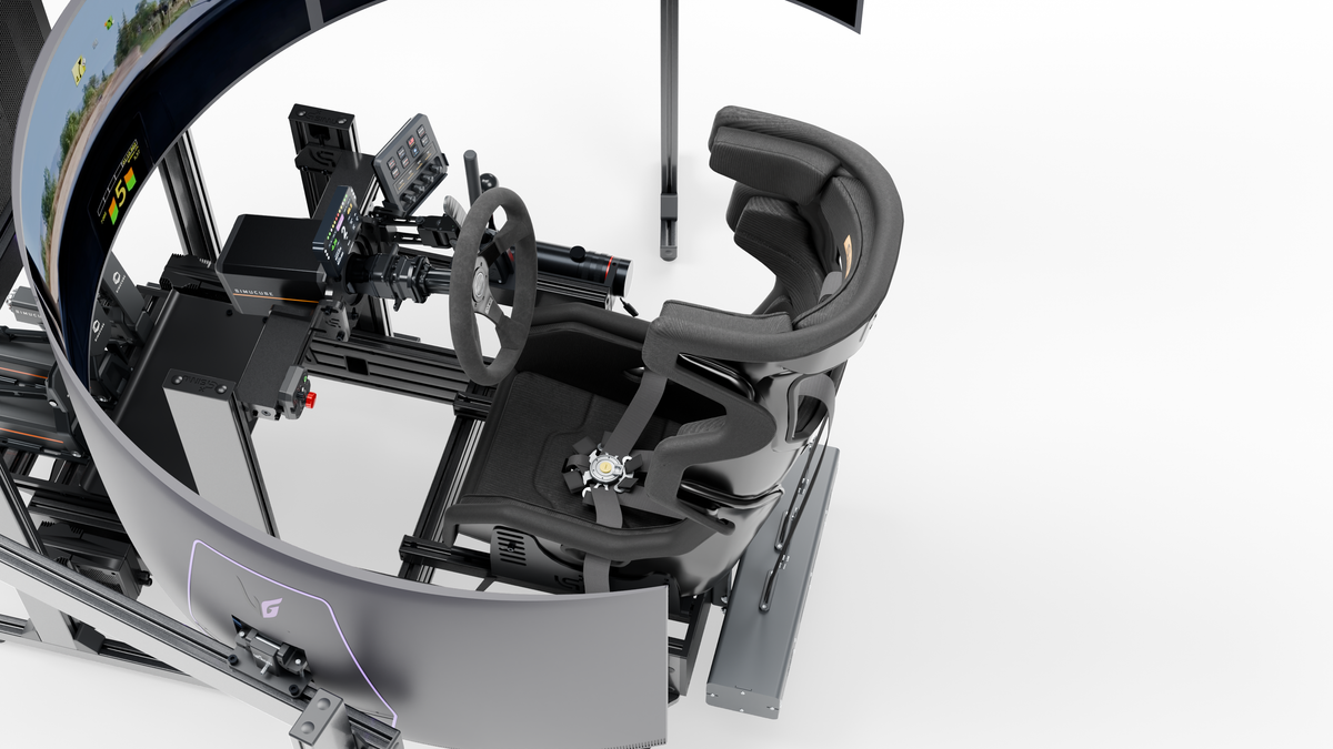 Simulateur Rallye LP5 MOTION — siege gauche