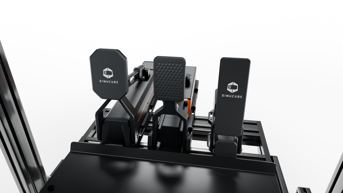 Simulateur Rallye LP6 — Pédalier Simucube actif