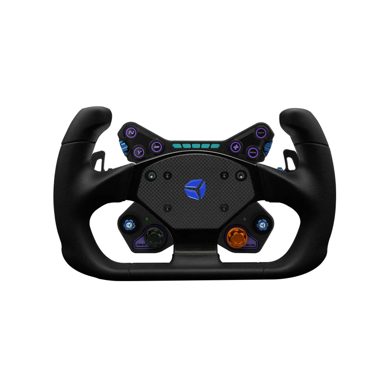 Volant Sim Racing Cube Controls GT PRO V2 - Reparto Corse Zero Leather - Noir Cube controls