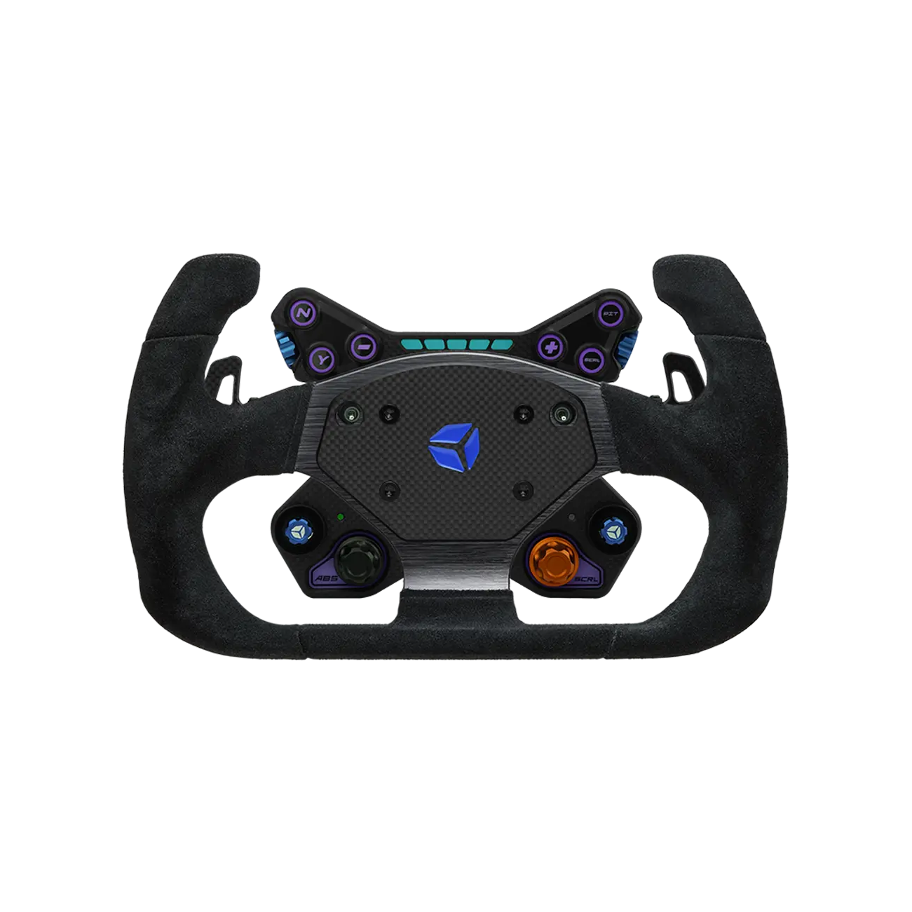 Volant Sim Racing Cube Controls GT PRO V2 - Reparto Corse Zero Suede - Noir Cube controls