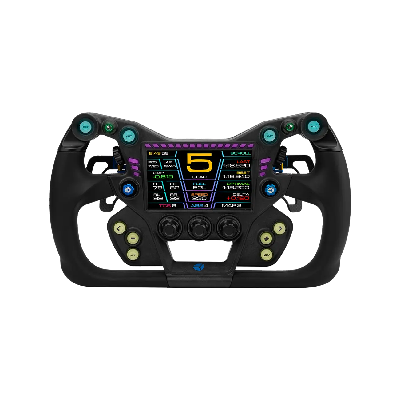 Volant Sim Racing Cube controls GT-X2 - Black Cube controls