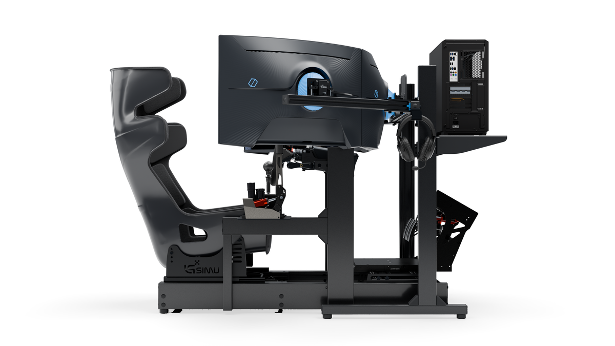 Simulateur LP3 EVO RALLYE — Profil droit