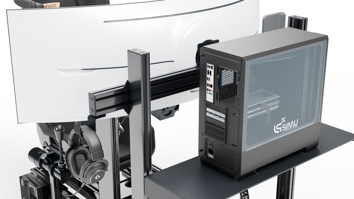 Simulateur LP4 RALLYE MOTION — Equipements arriere