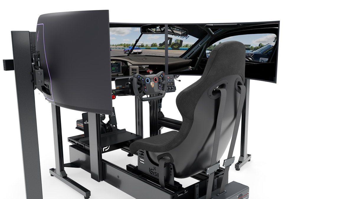 Simulateur de pilotage GT LPSIMU LP5, siège côté droit