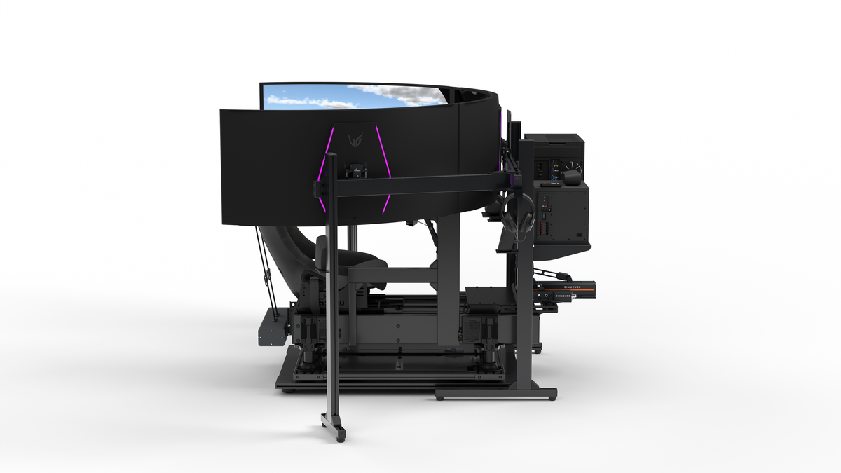 Simulateur de pilotage GT LPSIMU LP6 GT MOTION, profil droit