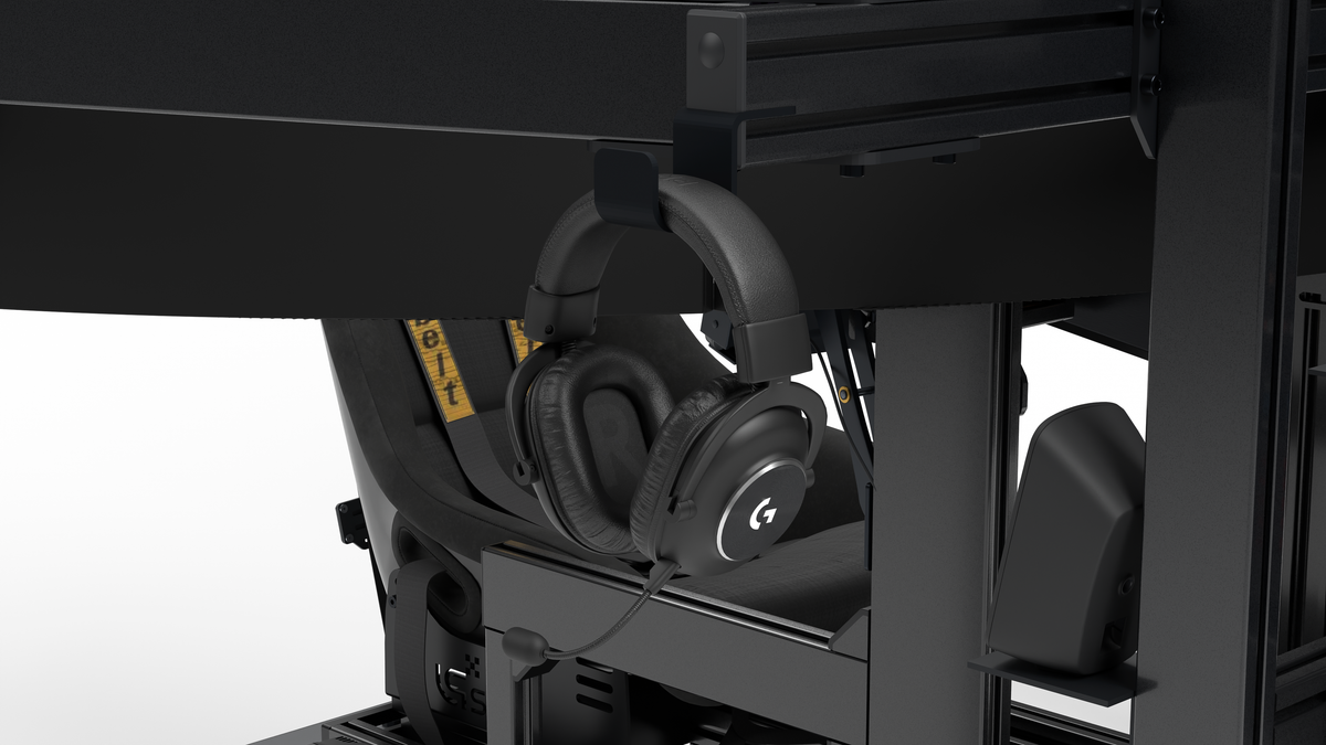 Simulateur de pilotage GT LPSIMU LP6 GT MOTION, casque