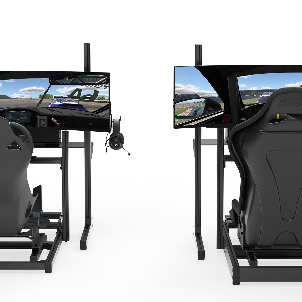 LPSIMU Father & Son pack: both simulators side by side, front view
