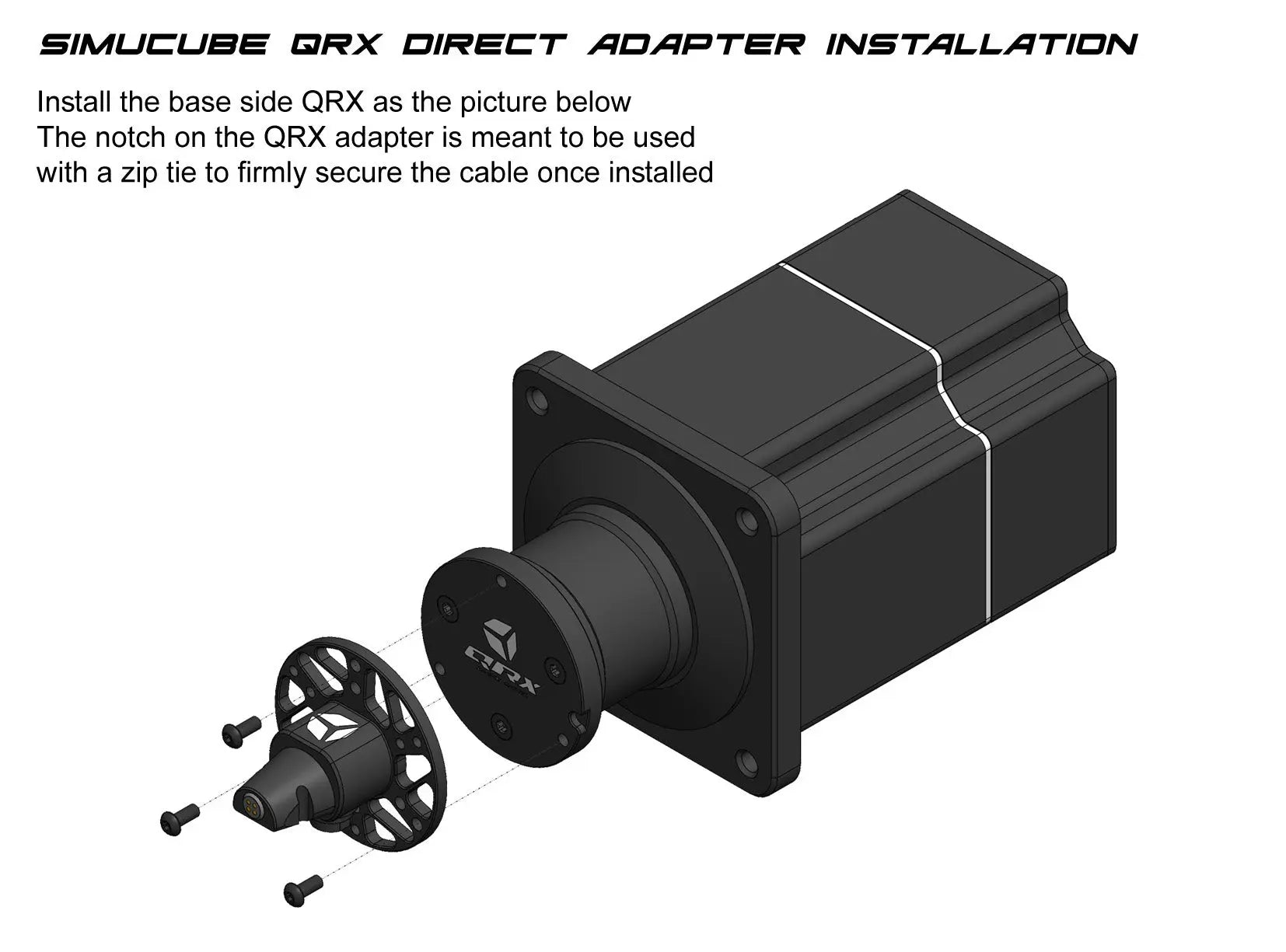 Cube Controls QRX Simucube Adapter Cube controls