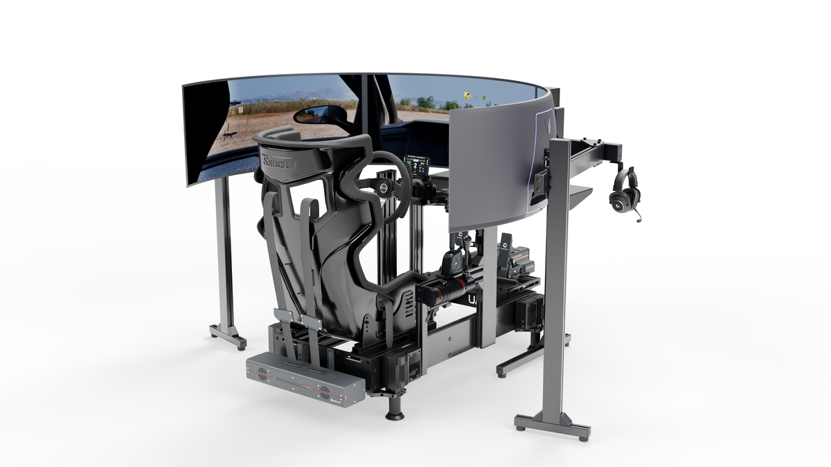Simulateur Rallye LP5 MOTION — ensemble droit