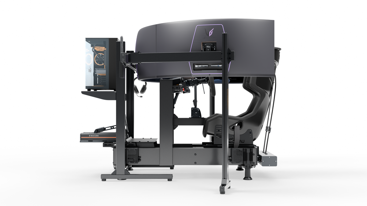 Simulateur Rallye LP5 MOTION — profil gauche