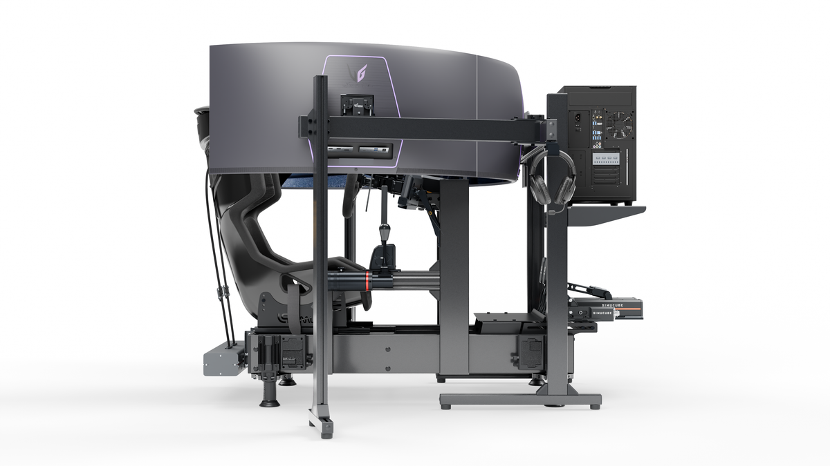 Simulateur Rallye LP5 MOTION — profil droit