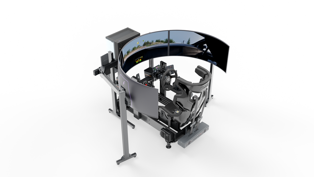 Simulateur Rallye LP5 MOTION — plongee gauche