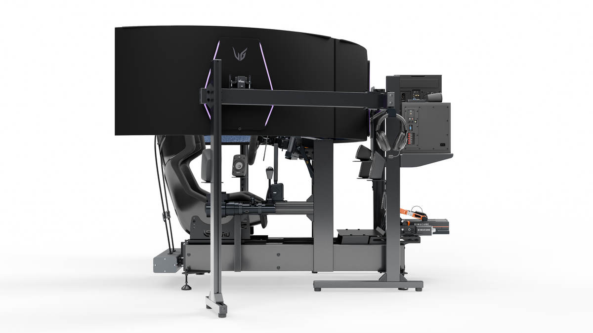 Simulateur Rallye LP6 — Profil droit