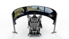 Simulateur Rallye LP6 — Vue arrière