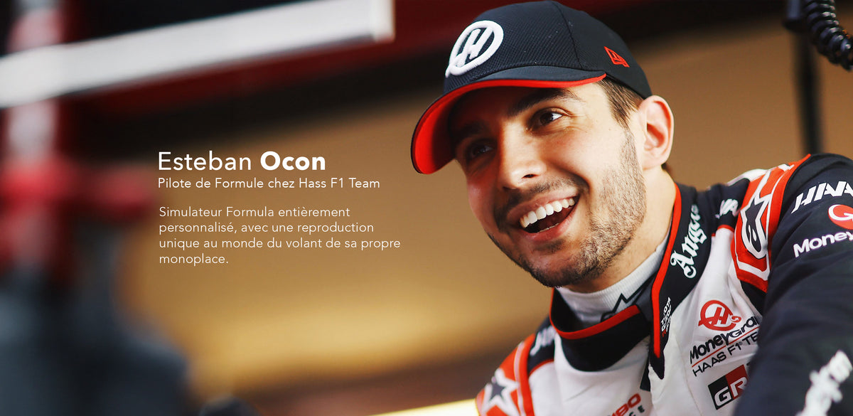 Portrait d’Esteban Ocon, projet Formula One-off LPSIMU