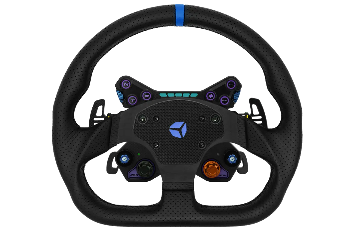 Volant Sim Racing Cube Controls GT PRO V2 Reparto Corse Suede - Noir Cube controls