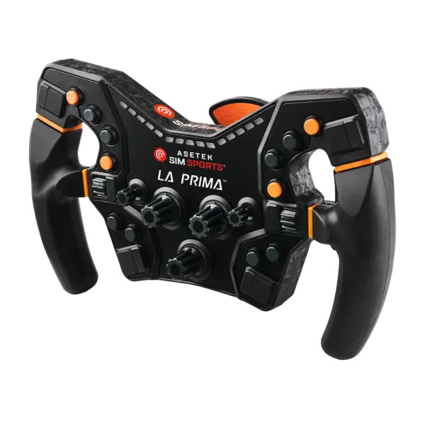 Volant Simracing Asetek La Prima Formula (Orange) Asetek