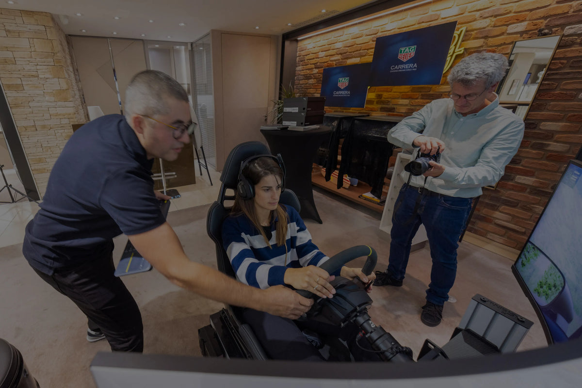 Animation événementielle autour d’un simulateur de pilotage LPSIMU
