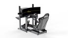 Simulateur LP3 Asetek d’occasion, rendu 3D vue trois quarts gauche