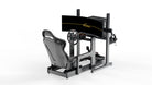 Simulateur LP3 Asetek d’occasion, rendu 3D vue trois quarts droite