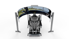 Simulateur Rallye LP5 — axe arriere