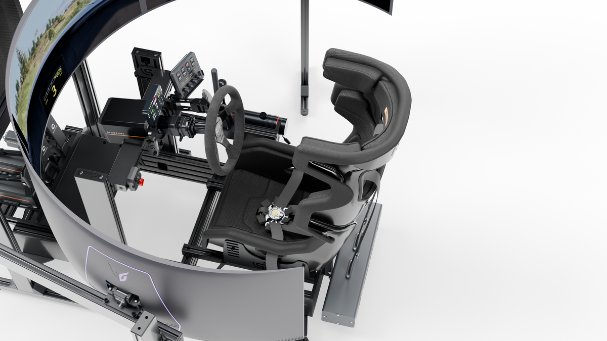 Simulateur Rallye LP5 — siege gauche
