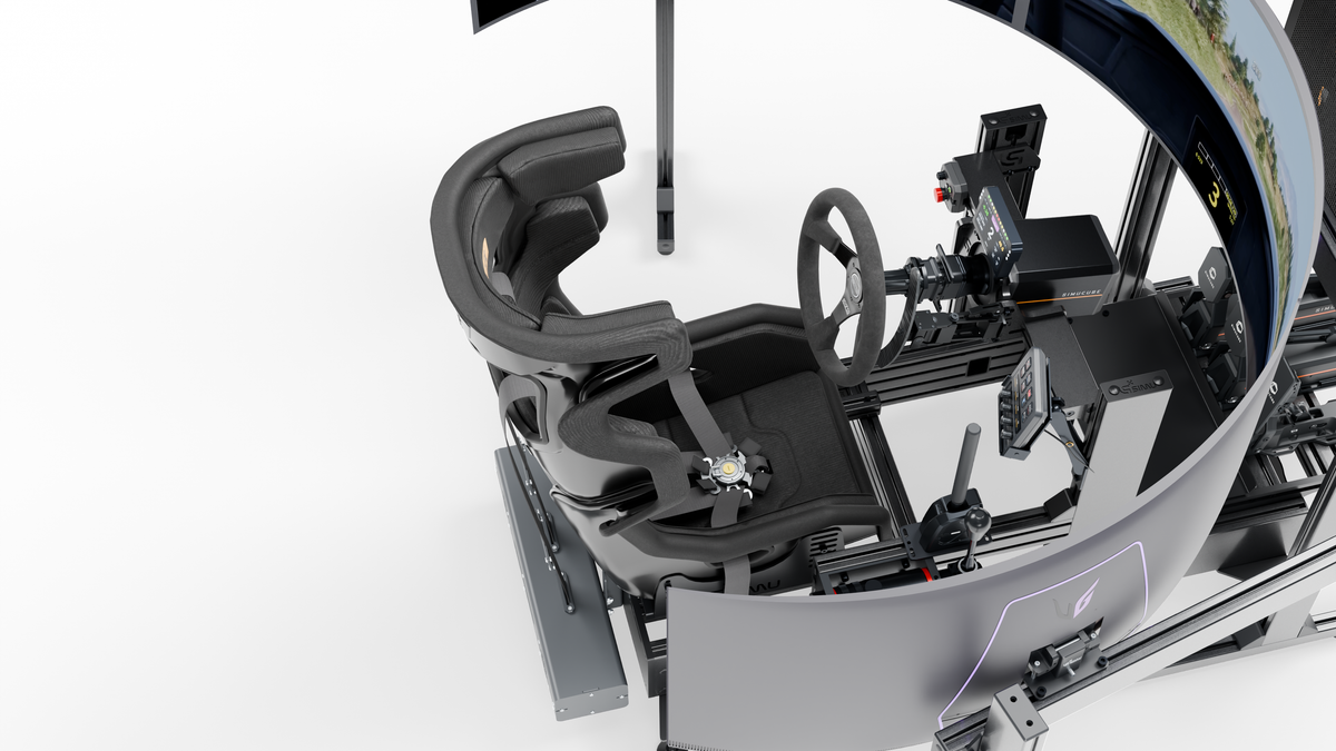 Simulateur Rallye LP5 — siege droit