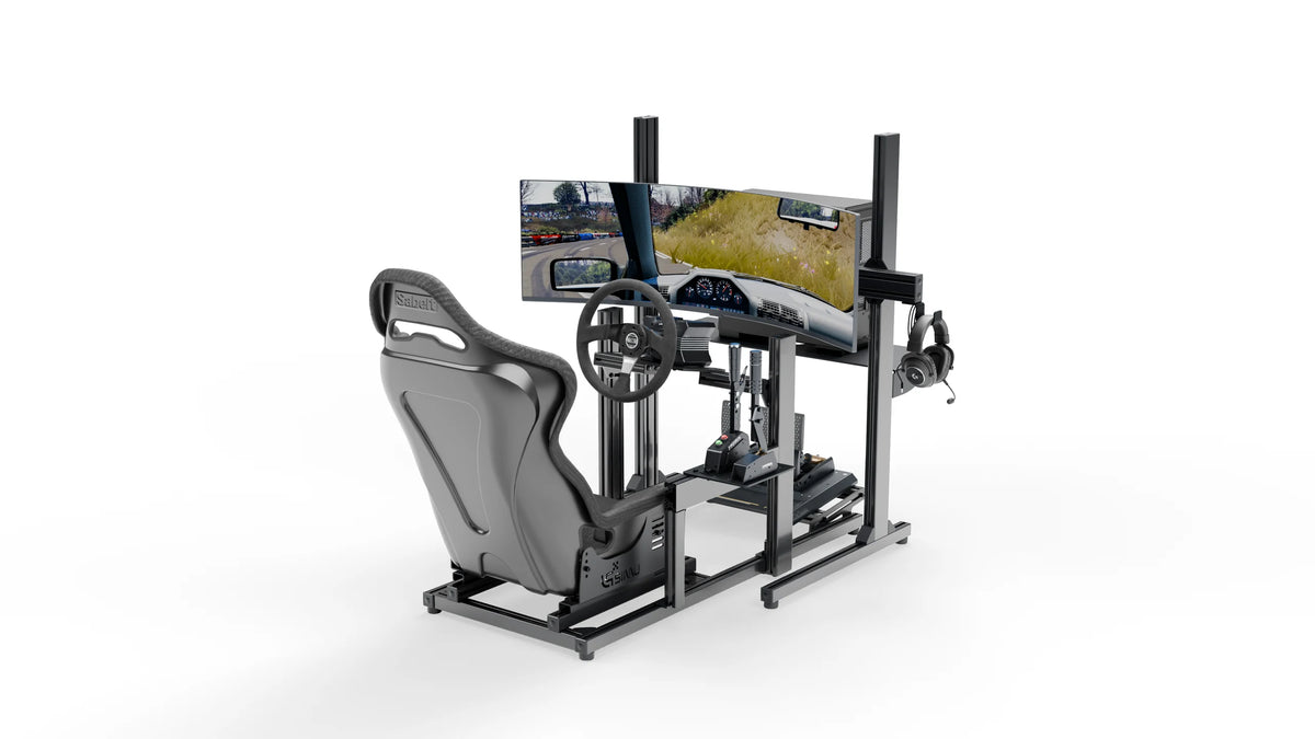 Simulateur de drift LPSIMU LP1, vue d’ensemble côté droit