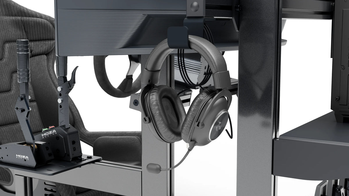 Casque Logitech G PRO X suspendu au LP1 Drift