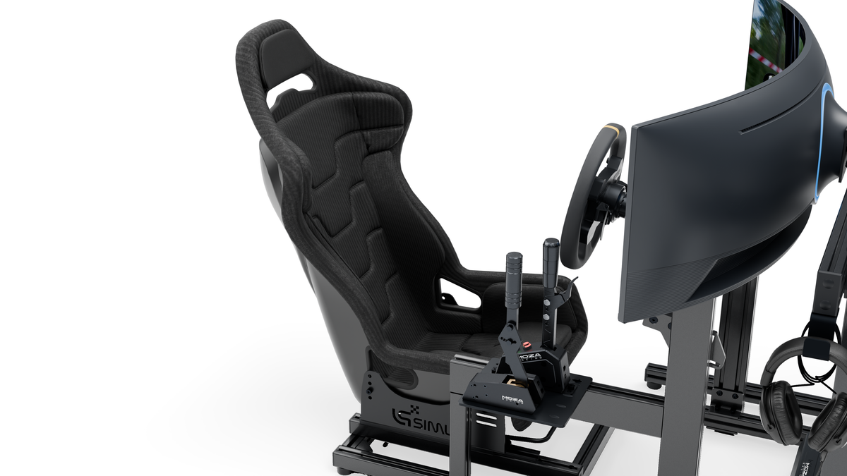 LPSIMU LP1 Rally simulator, seat from the right