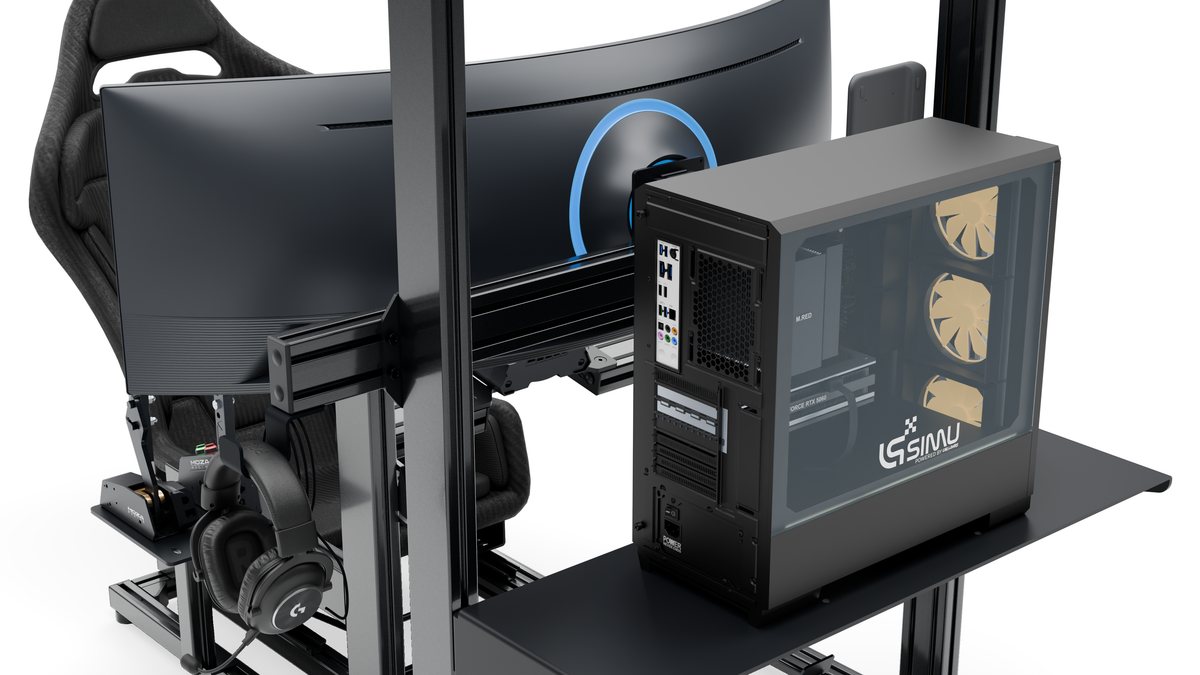 LPSIMU LP1 Rally simulator, rear equipment