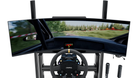 LPSIMU LP1 Rally simulator, onboard view of the displays