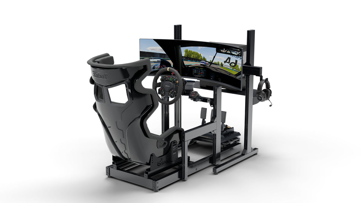 Simulateur de pilotage LPSIMU LP2, vue d’ensemble droite