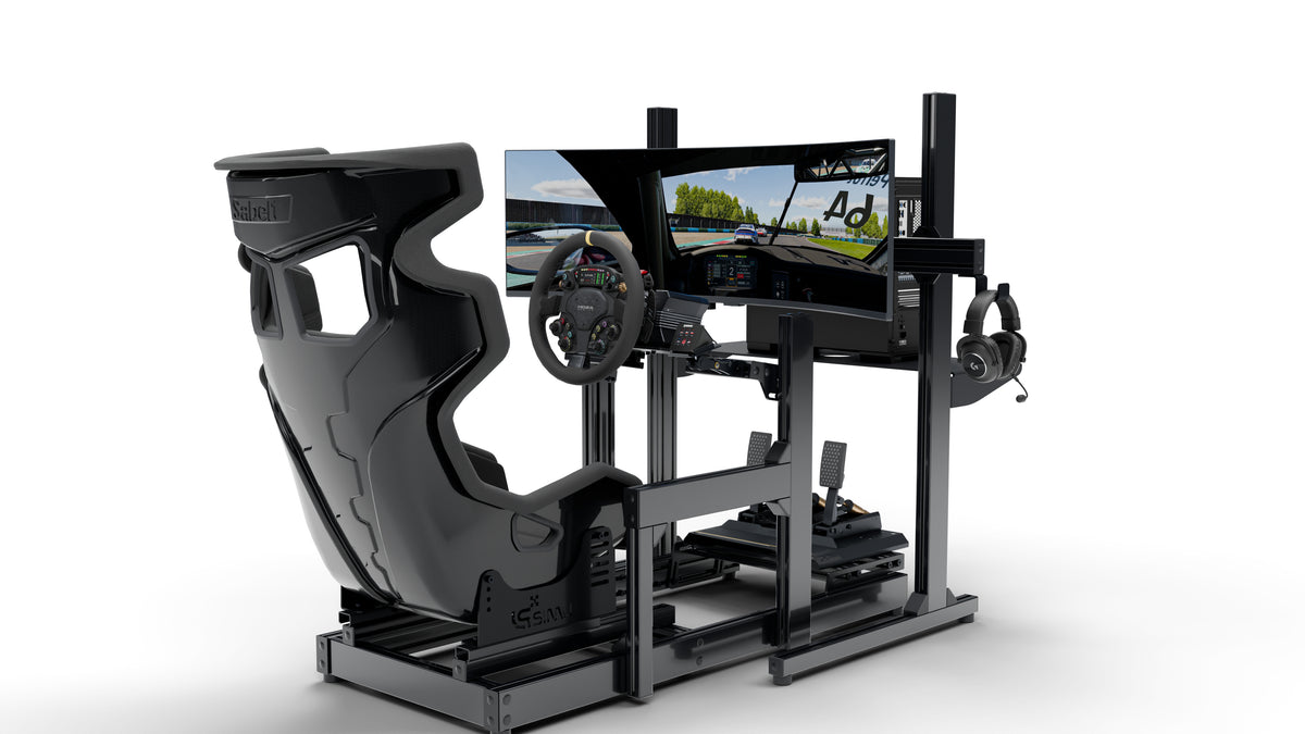 Simulateur de pilotage LPSIMU LP2, vue d’ensemble rapprochée droite
