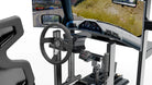 LPSIMU LP2 drift racing simulator, driving controls from the right