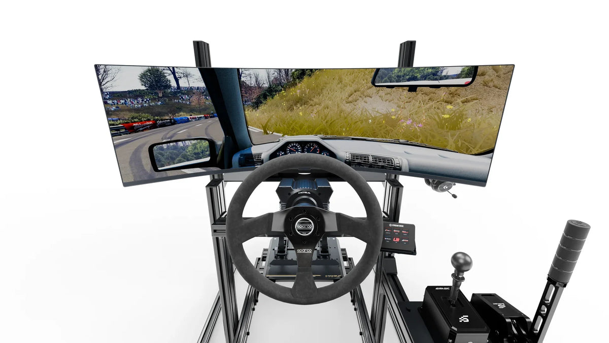 49-inch Samsung display and PC on the LP2 Drift
