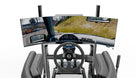 LPSIMU LP2 drift racing simulator, onboard display and cockpit