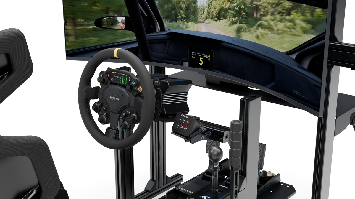Simulateur LP2 RALLYE — Commandes droite