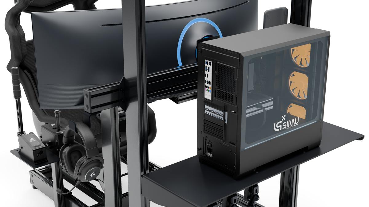 Simulateur LP2 RALLYE — Equipements arriere