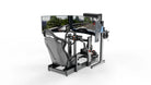 LPSIMU LP3 drift racing simulator, three-quarter front right view