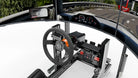 LPSIMU LP3 drift racing simulator, driving controls from the right