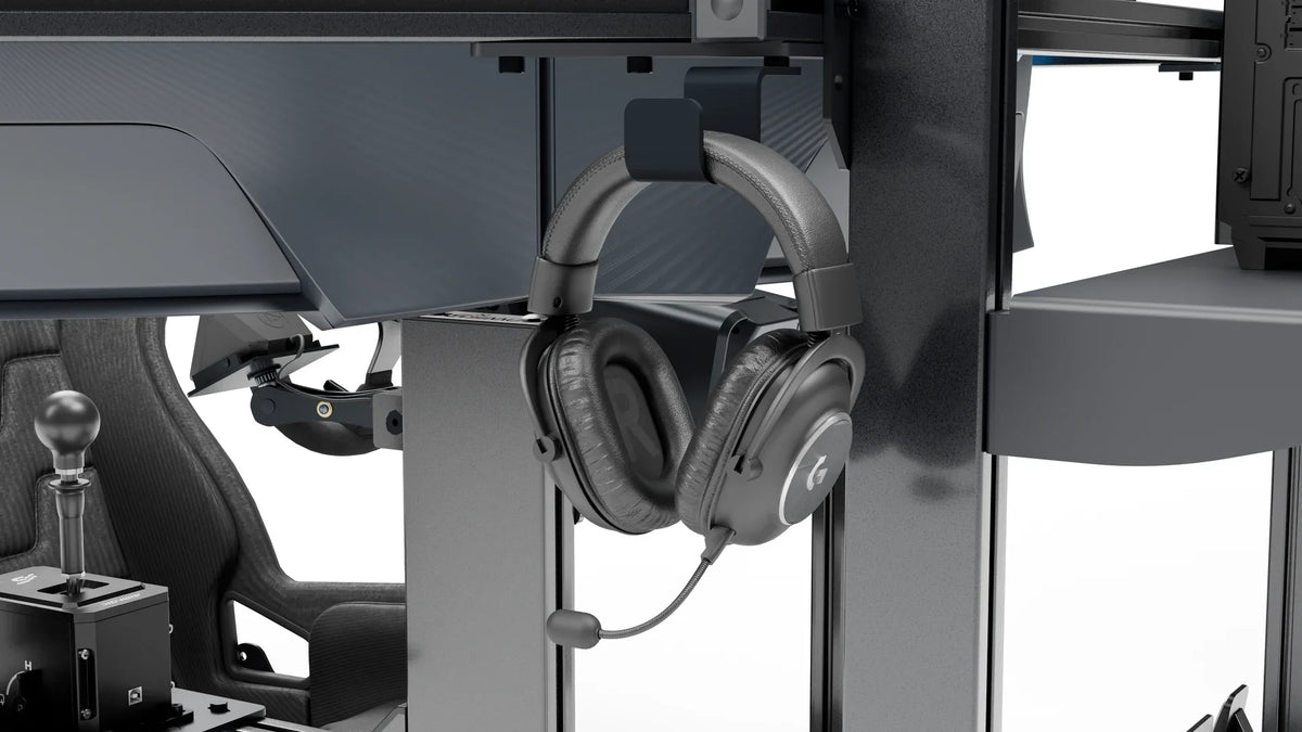 LPSIMU LP3 drift racing simulator, seat close-up
