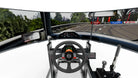 LPSIMU LP3 drift racing simulator, driver's viewpoint