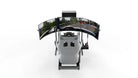 LPSIMU LP3 EVO drift racing simulator, rear view