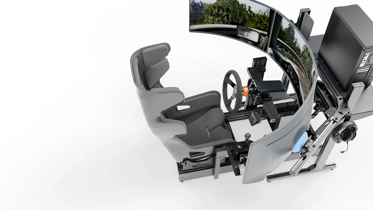 LPSIMU LP3 EVO drift racing simulator, seat from the right