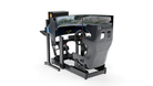 Simulateur Rallye LP3 EVO : vue d'ensemble du cockpit de rallye