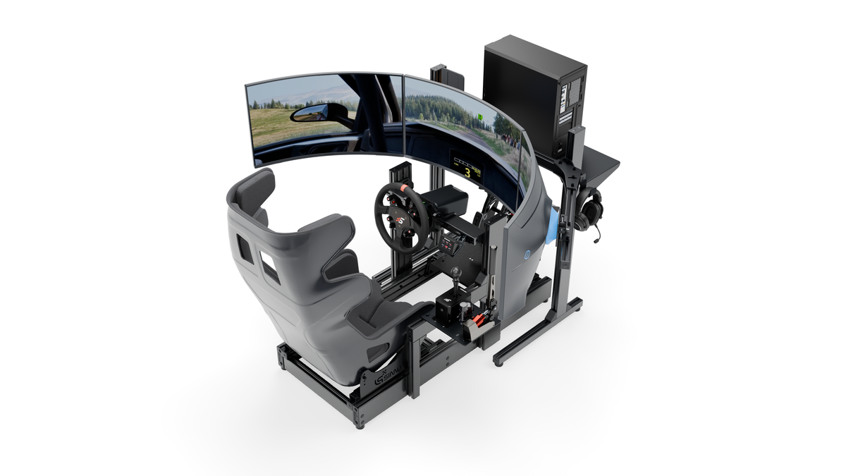 Simulateur LP3 EVO RALLYE — Plongee droite
