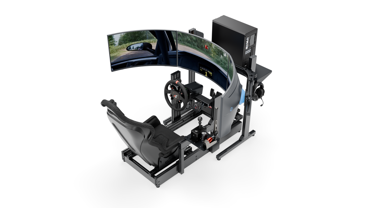 Simulateur LP3 RALLYE — Plongee droite