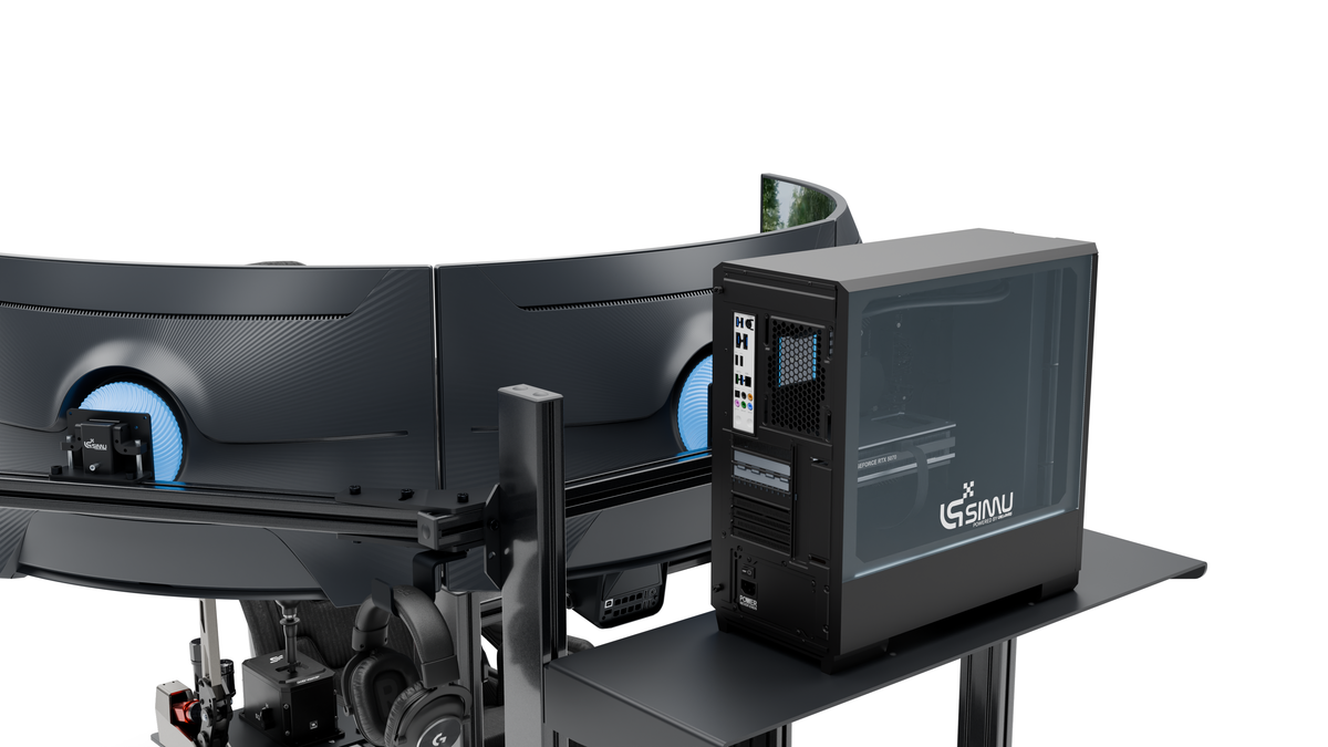 Simulateur LP3 RALLYE — Equipements arriere