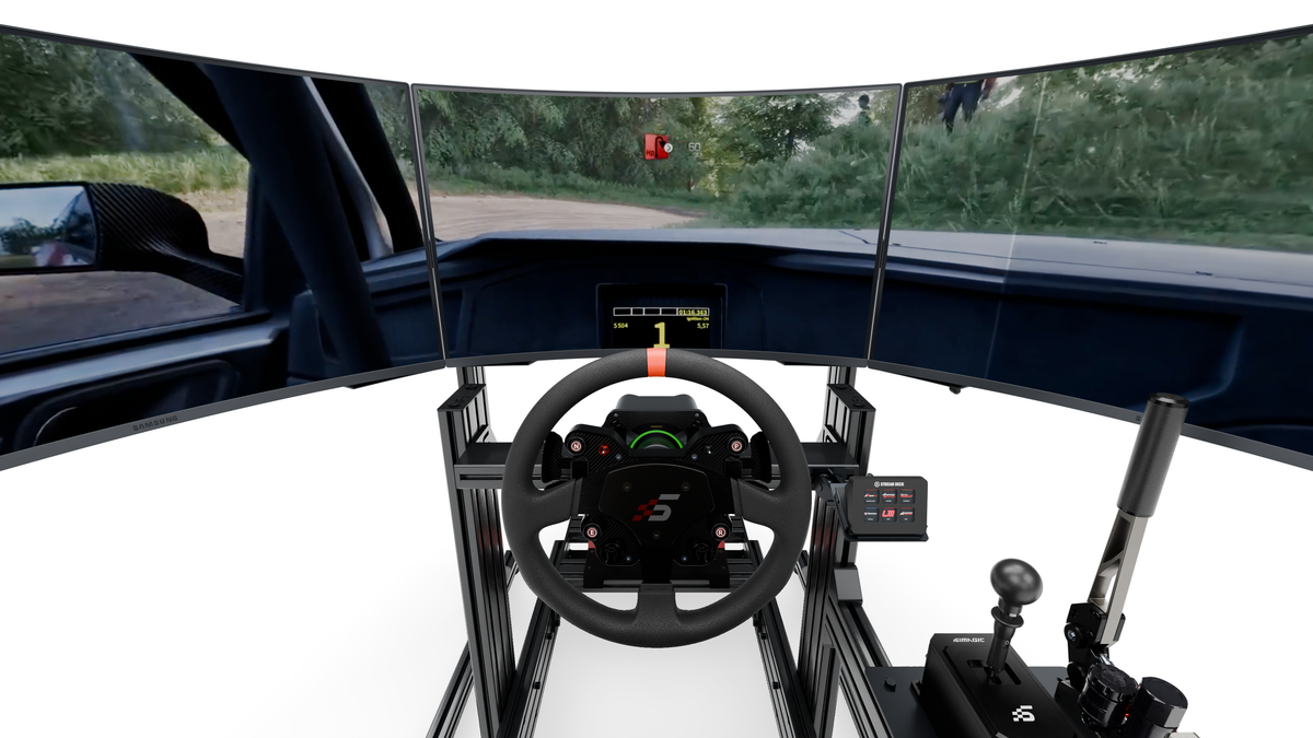 Simulateur LP3 RALLYE — POV pilote